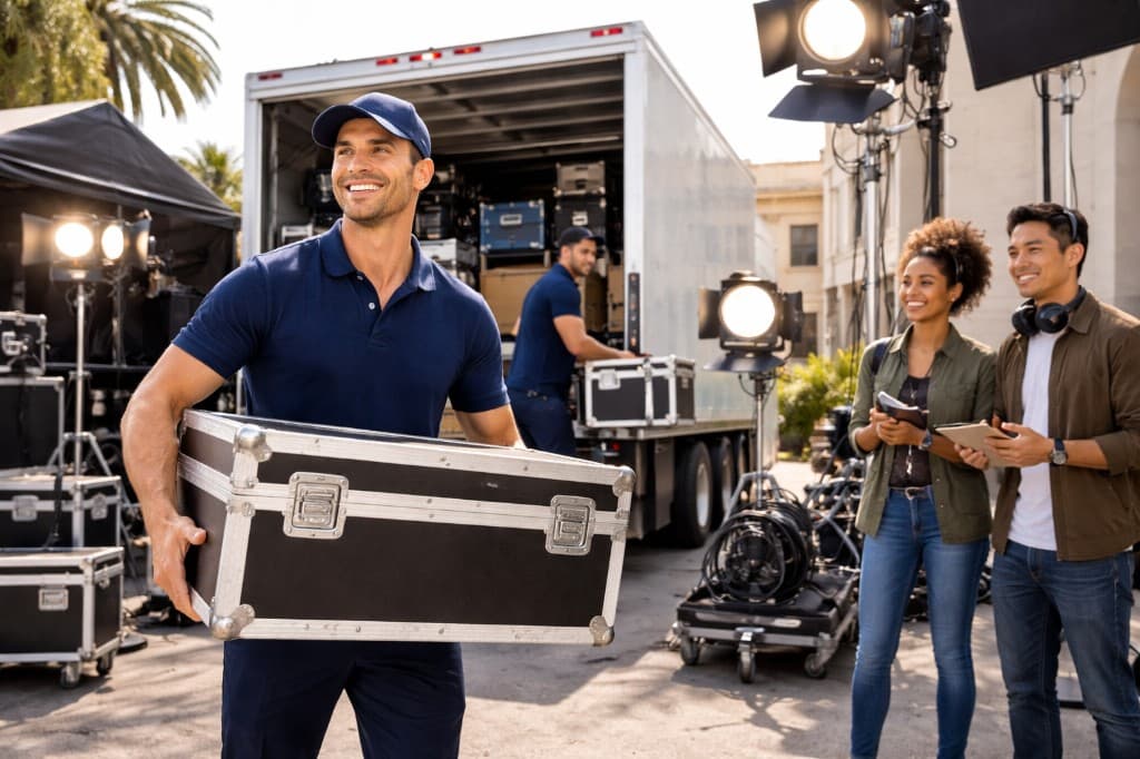 Moving and Storage Service for Entertainment & Production Companies in Los Angeles, California - Popeye Moving & Storage professional movers