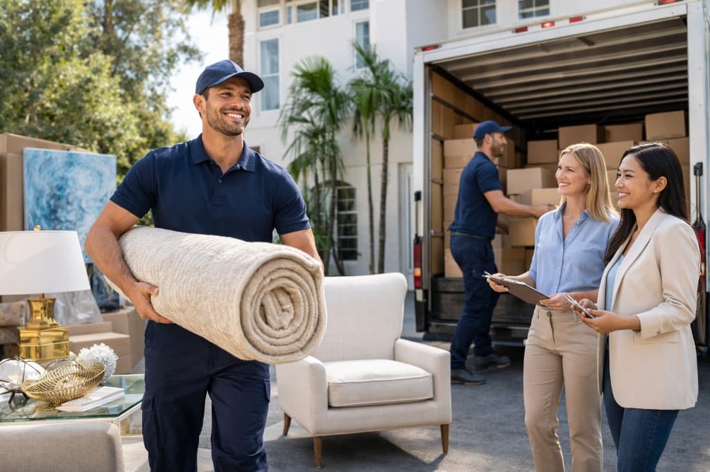 Moving and Storage for Interior Designers & Home Stagers in Los Angeles by Popeye Moving & Storage