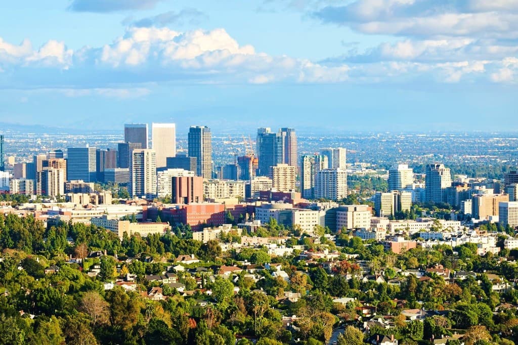 Panoramic view of Culver City, California - Moving and Storage Service from Popeye Moving & Storage serving Culver City and Los Angeles County