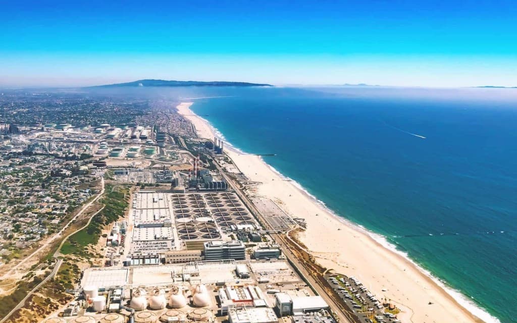 Panoramic view of El Segundo, California - Moving and Storage Service from Popeye Moving & Storage serving El Segundo and Los Angeles County