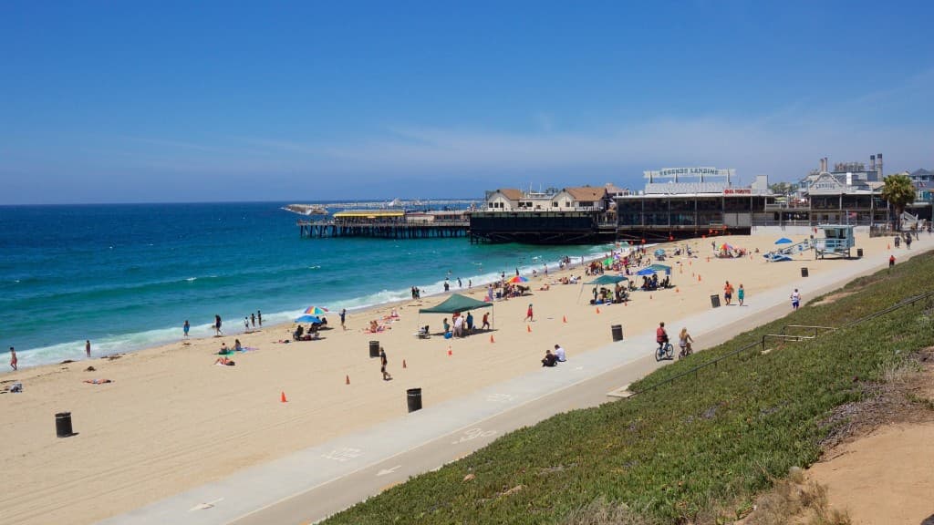 Panoramic view of Redondo Beach, California - Moving and Storage Service from Popeye Moving & Storage serving Redondo Beach and Los Angeles County