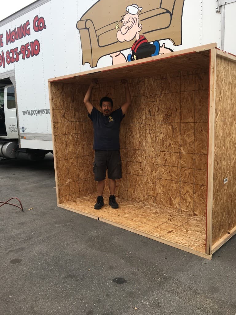 Custom Crating in Los Angeles | Popeye Moving & Storage