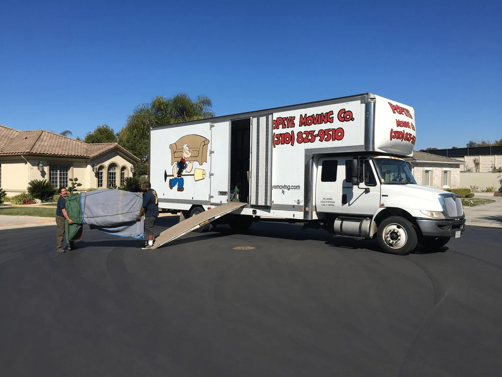 Professional movers in Los Angeles by Popeye Moving & Storage