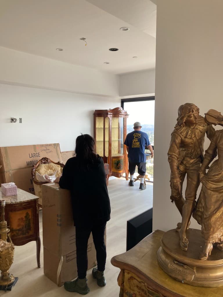 Unpacking Services in Los Angeles | Popeye Moving & Storage